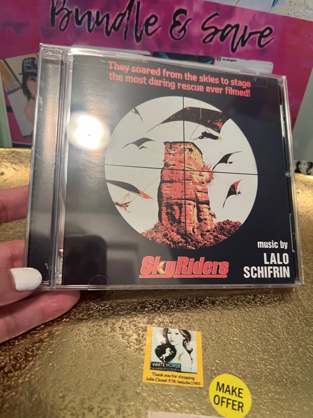 1850*They soared from the skies to stage the most daring ever filmed! CD’s